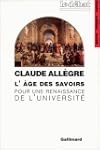 L'�ge des savoirs: Pour une renaissan...