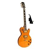 Richwood Guitars Les Paul copy: Orange Les Paul Standard + Bag, Picks, Strap