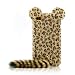 iClover Leopard Print Iphone 4/4s Cases with Panther Tail