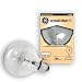 GE 14846 60 Watt Globe G25 Light Bulb, Crystal Clear, 6-Pack