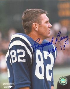 Raymond Berry Signed Baltimore Colts 8x10 Photo