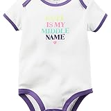 カーターズ Carter's ロンパース ボディスーツ 半袖 綿100% Cute Bodysuit NB (50-55cm)