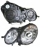 06 MERCEDES BENZ E350 HEADLIGHT LH (DRIVER SIDE), Xenon Type, w/o Cornering (2006 06) 65589 21182017...