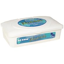 Hospeco HS-3864 At Ease Pre-Moistened Wipes Tub (8 Packs of 64)
