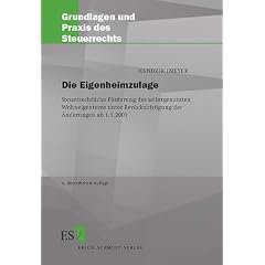 Die Eigenheimzulage