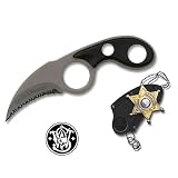Smith & Wesson Plain Blade Badge Neck Knife