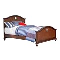 Shiver Me Timbers Full Bed 83" x 61-1/2" x 50"H