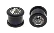 UV Acrylic Screw-on Plugs with Clear CZ - 8g - Sold as a Pair