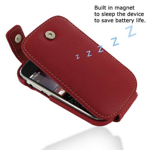 PDair T41 Red Leather Case for BlackBerry Bold 9900 9930