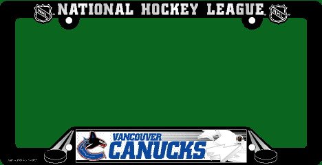 NHL Vancouver Canucks License Plate Frame (2-Pack)