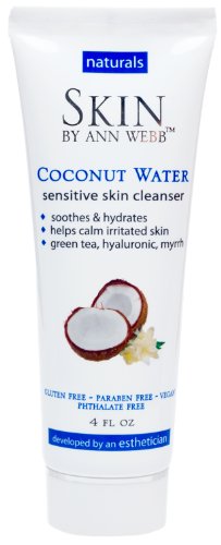 Skin By Ann Webb Cleanser, Coconut Water, 4 Fluid Ounce