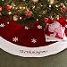 Red Velvet Personalized Christmas Tree Skirt