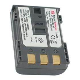 Batterie pour CANON EOS 400D, 7.4V , 750mAh , Li-ion