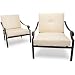 Strathwood Falkner Lounge Deep Seat Arm Chair, Set of 2