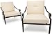 Strathwood Falkner Lounge Deep Seat Arm Chair, Set of 2