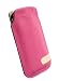 Krusell 95300 Gaia Universal Slim Leather Pouch Large for iPhone 4, iPhone 3G/3G S, Samsung Galaxy S, T-Mobile G2, HTC Droid Eris and other Mobile Phones (Pink)