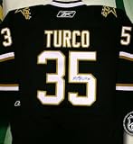 Marty Turco Signed Dallas Stars Black Reebok Premier Jersey