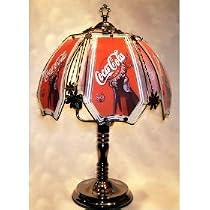 6 Panel Coca Cola Table Touch Lamp