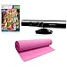 Exclusive Kinect Sensor with Kinect Adventures and Pink Yoga Mat for XBOX 360 By MICROSOFT