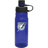 Mustang Tampa Bay Lightning 28Oz Oasis Water Bottle - Bpa Free! 28 Ounces
