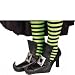 Witch Shoe Covers Silver Adult