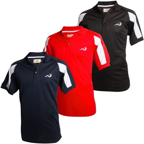 Woodworm Golf Tour Performance Polo Shirts -3 Pack