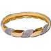 Gold and Rodium Plated Bracelets Costume Jewelry from India Unique Gift for Her 2.3 inches