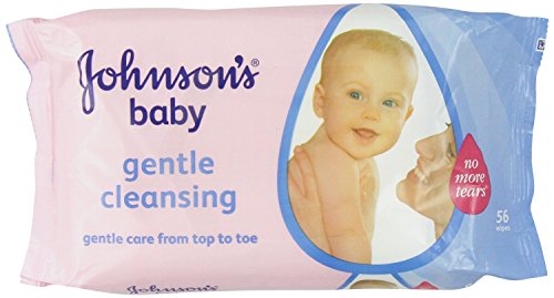 Johnsons Baby Skincare Wipes, Gentle Cleansing, From Top to Toe, 56 Count, Pack of 9 Total=504 Count