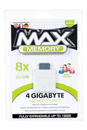 XBox 360 Max Memory 4 Gigabyte Memory Unit