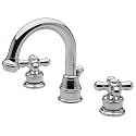 Price Pfister T49-H0XC Chrome Savannah Double Handle Widespread Lavatory Faucet from the Savannah Series T49-H0XC