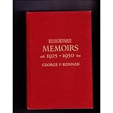 Memoirs: 1925-1950