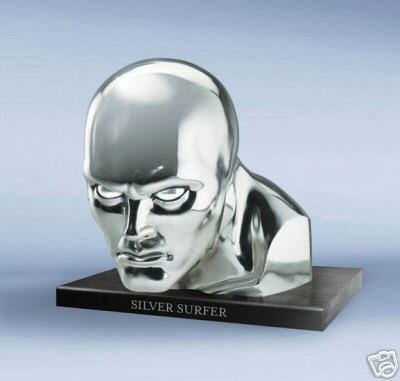 Alex Ross Silver Surfer Life Size Sculpted Bust