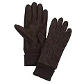 Isotoner Suede Sandwich Glove - Marled Brown
