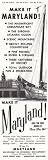 Vintage Ad: 1964 Maryland Tourist Division