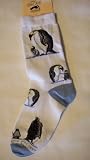 Emperor Penguin Socks Medium For Bare Feet Adult Socks