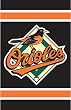 Baltimore Orioles Applique Embroidered Banner Flag 44"x28" MLB Baseball Fan Shop Sports Team Merchandise