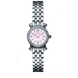 Accutron Women's 26R27 Courchevel Diamond Mother of Pearl Watch