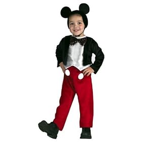 Disneys Original Licensed Mickey Mouse Costume for Kids - Please note details on quality