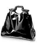 Glossy patent bag