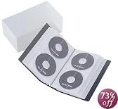 ELECOM  CCD-F120BK CD/DVD�t�@�C��(120�����[)