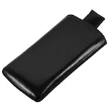 mumbi echt Ledertasche Samsung S8500 Wave Etui - Leder Hülle mit Ausziehhilfe