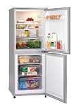 Frigidaire 55cm wide Combi Fridge Freezer 196ltr net capacity silver  from Frigidaire