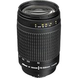 Nikon AF Zoom Nikkor 70-300mm f/4-5.6G Lens Black (Imported)