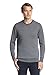Thirty Five Kent Men's Merino Quilted Front Crew Neck