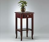 Telephone Table With Drawer From Merlot Collection By Office Star Furniture