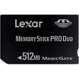 Lexar MSDP512-40-331 512MB Platinum Memory Stick PRO Duo (Retail Package) by