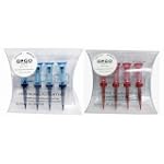 GOGO™ Golf 2 3/4 inch (7cm) Spring Tee with Assorted Color (Price/Set), Golf Accessories