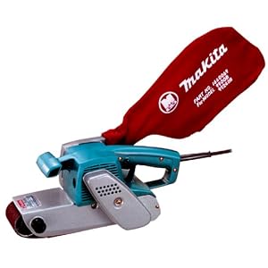 Makita 9924DB 7.8 Amp 3-Inch by 24-Inch Belt Sander with Cloth Dust Bag by 