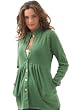 The Olian Empire Pleat Front Cotton Sweater