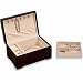 Handcrafted Italian Inlay Burlwood Jewelry Chest